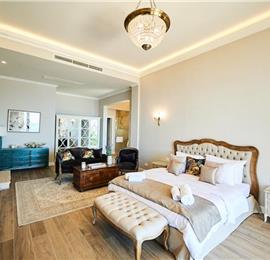 11 bedroom seafront villa with infinity pool near Budvar, sleeps 22